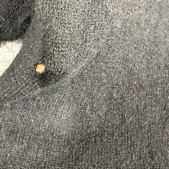 Isaac Mizrahi Vintage 90's Pique Polo Size Large Lambswool Angora - Picture 4 of 6